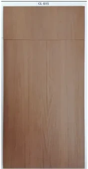 Cinnamon slab cabinet door