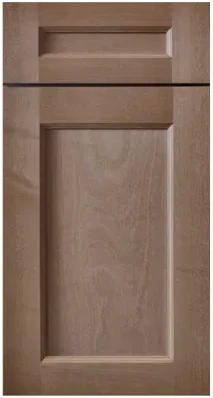 Warm Greige shaker cabinet door
