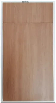 Honey Oak slab cabinet door