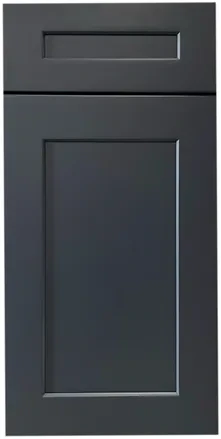 Charcoal shaker cabinet door