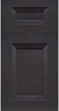 Metallic Grey shaker cabinet door