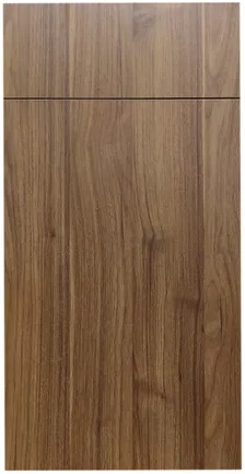 Walnut slab cabinet door