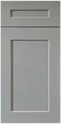 Lava Grey shaker cabinet door