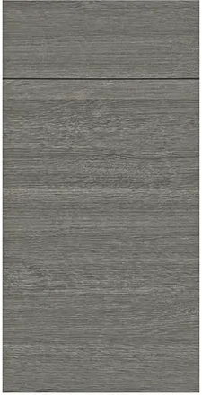 Driftwood Grey slab cabinet door