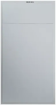 Matte White slab cabinet door