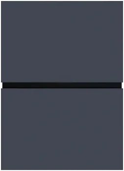 Coastal Grey slab cabinet door