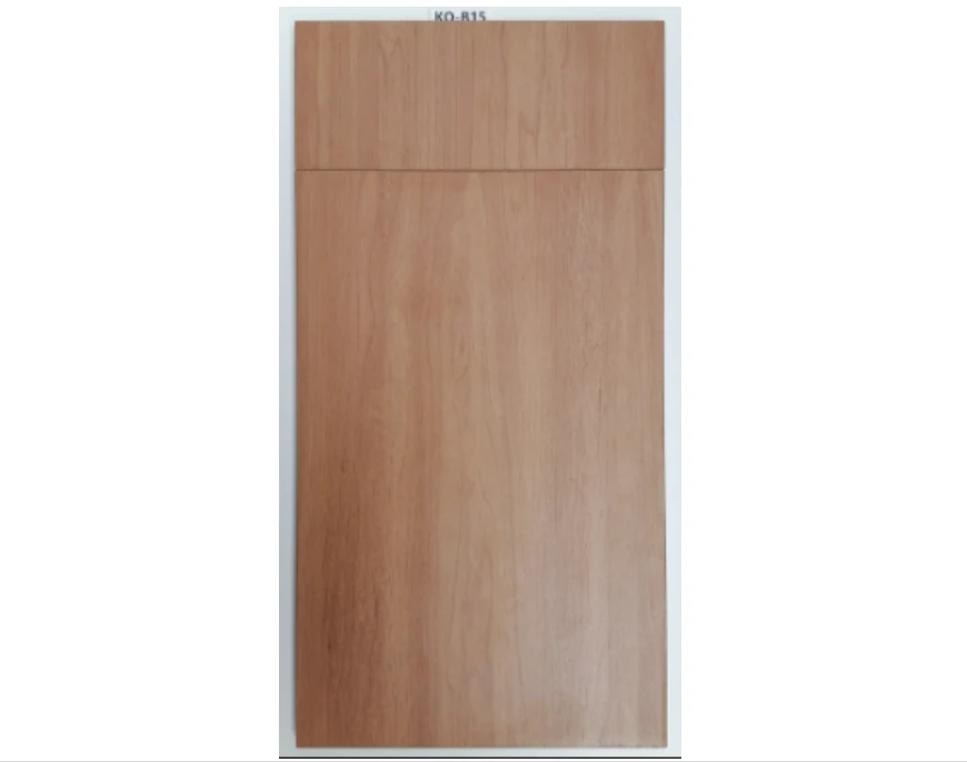 Honey Oak slab cabinet door