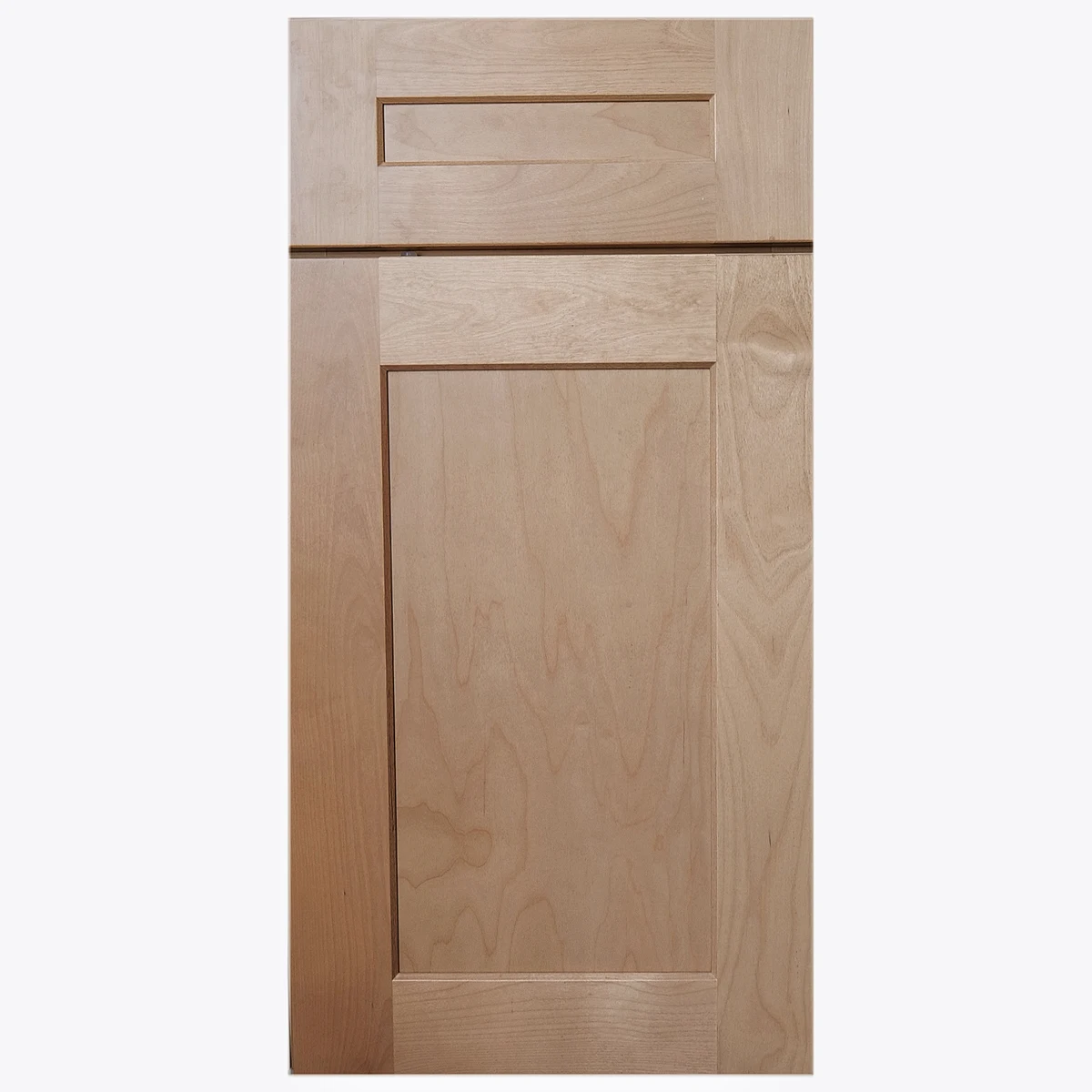 Natural Wood shaker cabinet door
