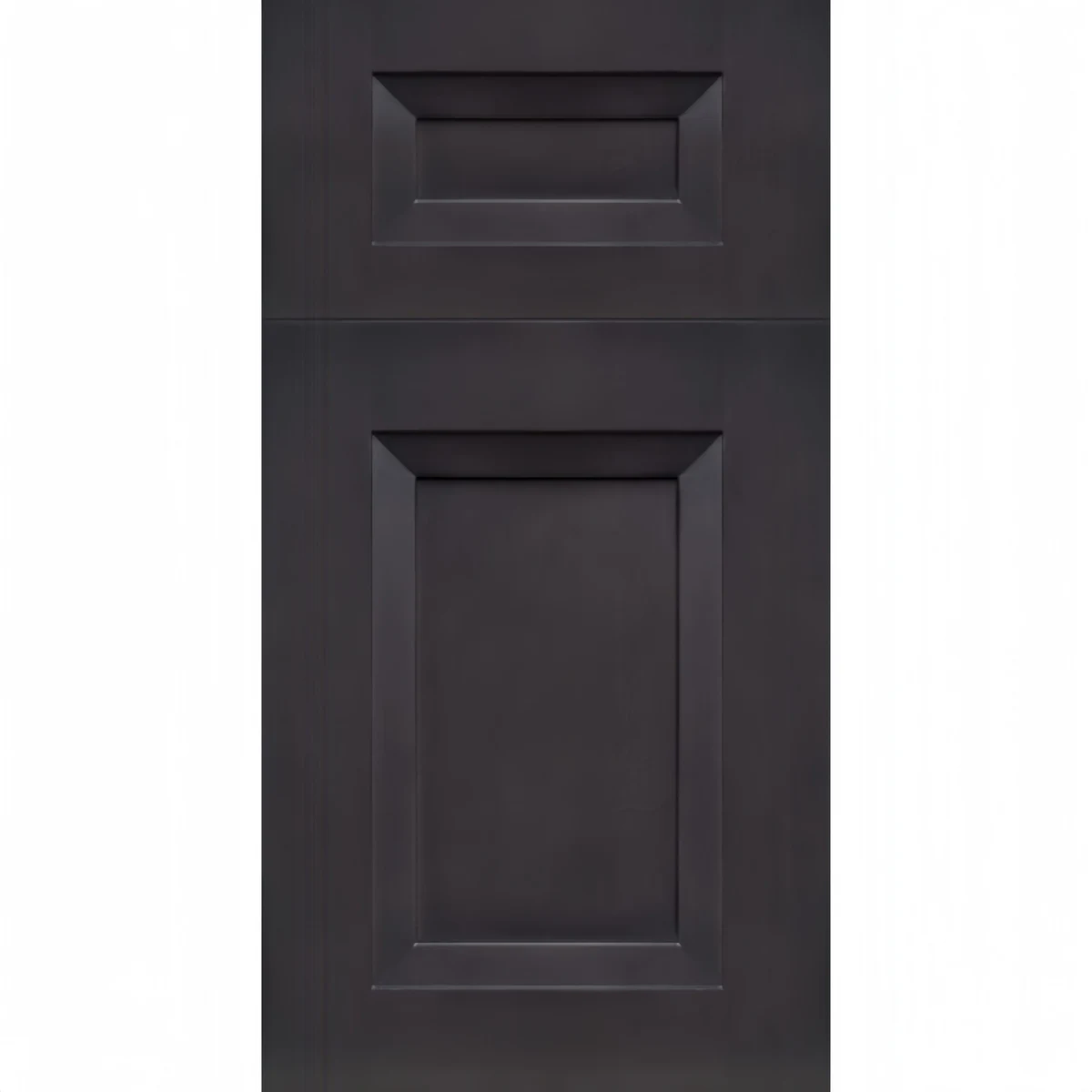 Metallic Grey shaker cabinet door