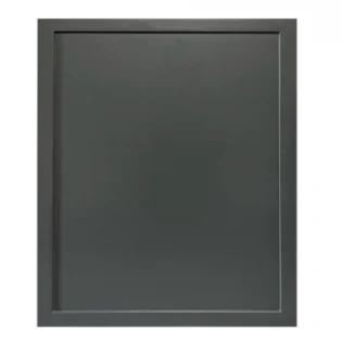 Cold Black slim shaker cabinet door