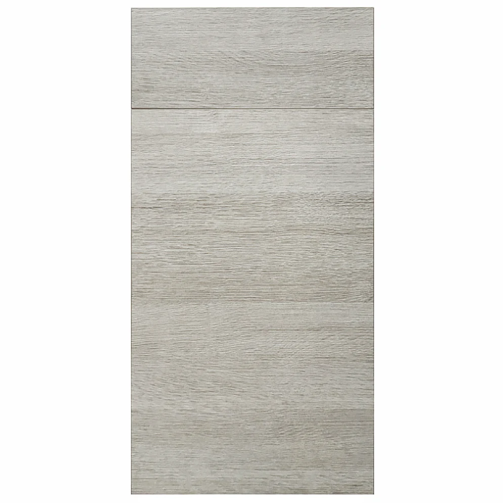 Pale Oak slab cabinet door
