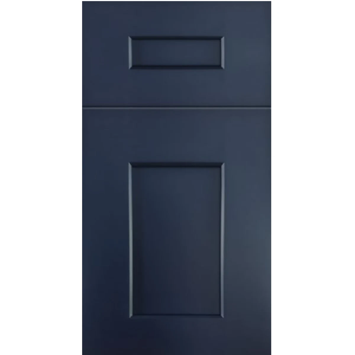 Deep Blue shaker cabinet door