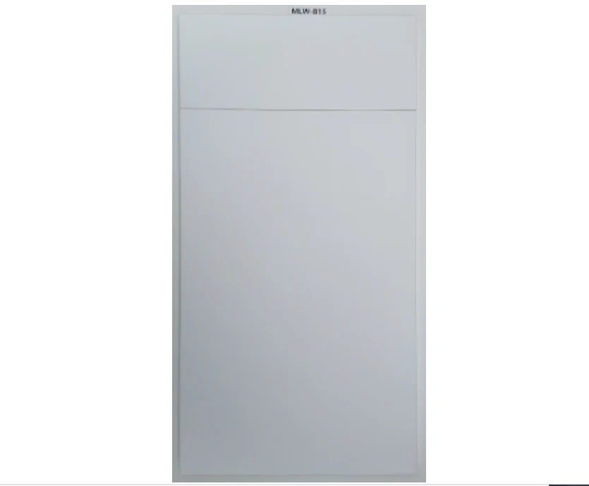 Matte White slab cabinet door