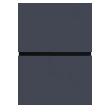 Coastal Grey slab cabinet door