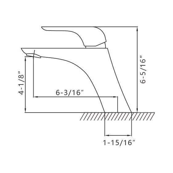 FC-13201QT(PC+W) (Pop up drain not included), view 2