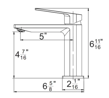 FC-23401QT(PC) (Pop up drain not included), view 2