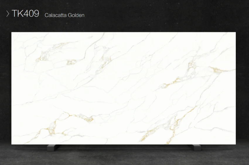 TK409-Calacatta Golden, view 2