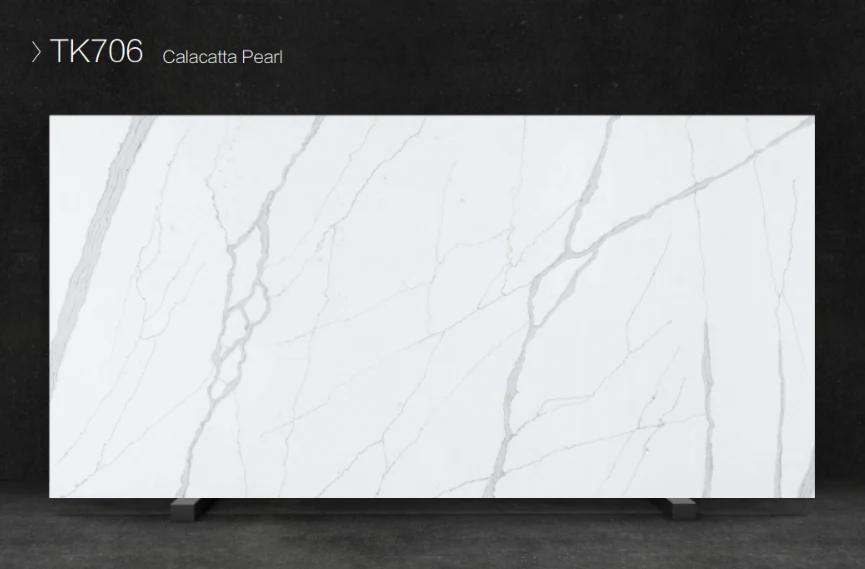 TK706-Calacatta Pearl, view 2