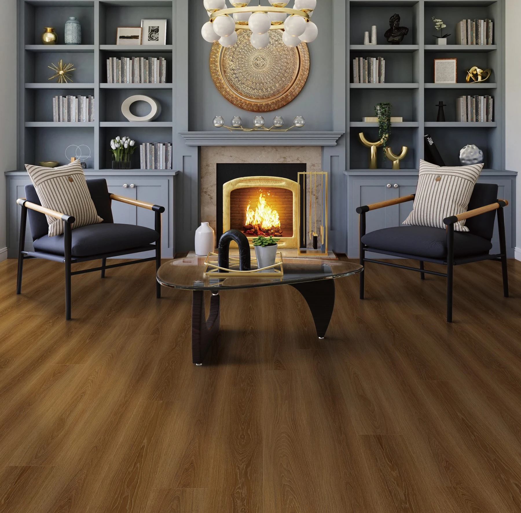 KF201-Hard Grain Oak, view 2