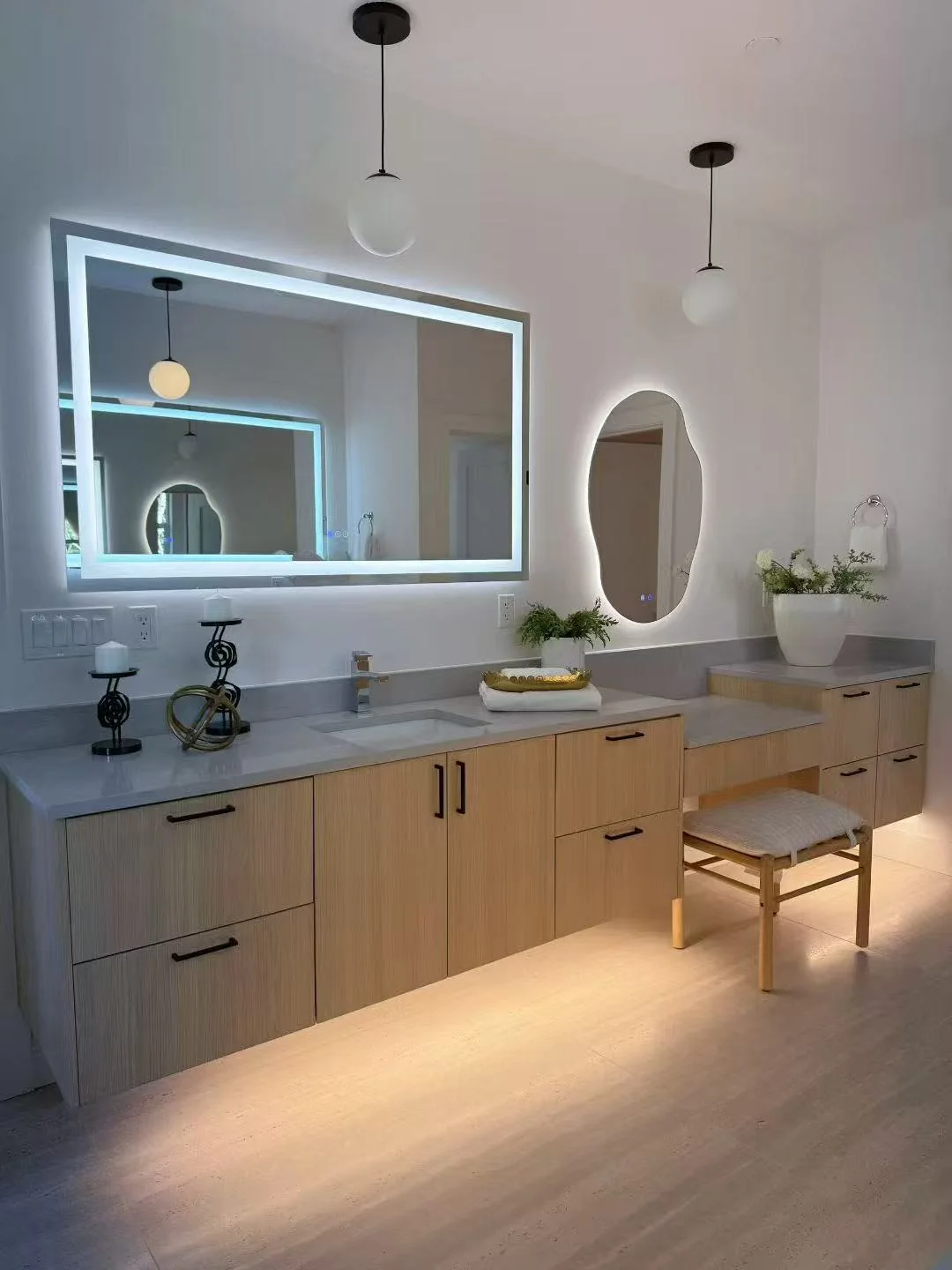 Riva Oak Project completed interior