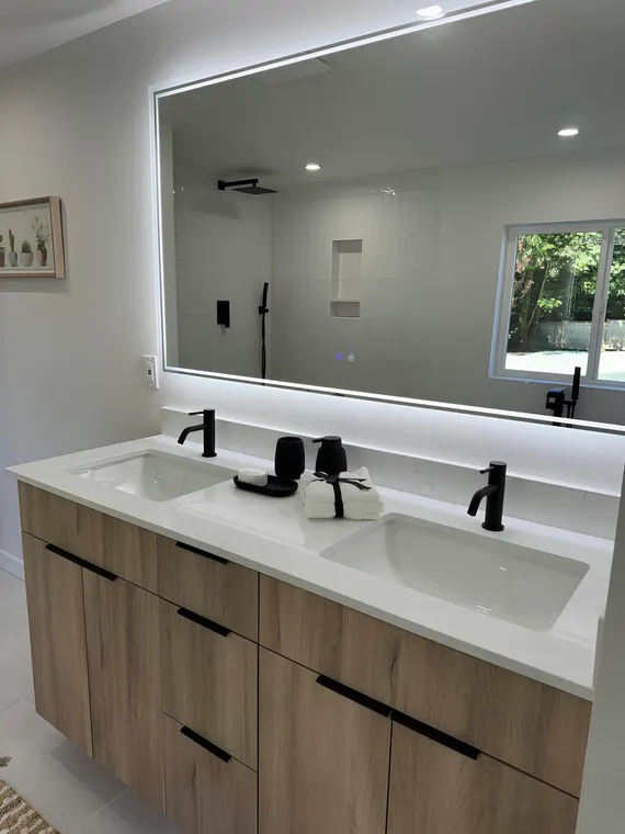 Completed kitchen or home project featuring Light Grain