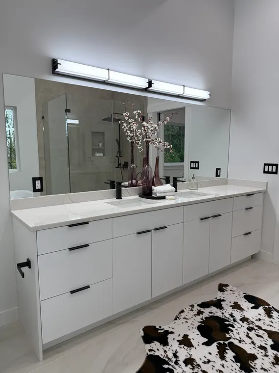 Completed kitchen or home project featuring Matte White