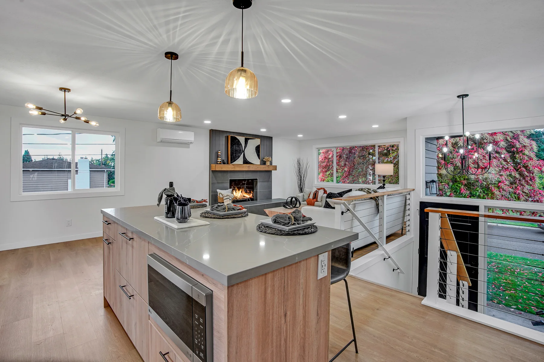 Light Grain Project completed interior