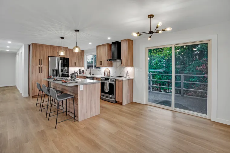 Completed kitchen or home project featuring Light Grain