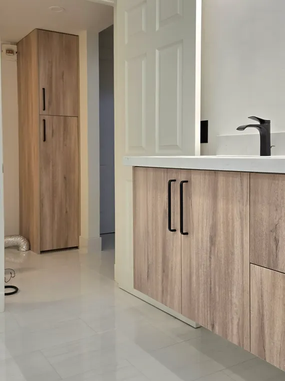 Completed kitchen or home project featuring Light Grain