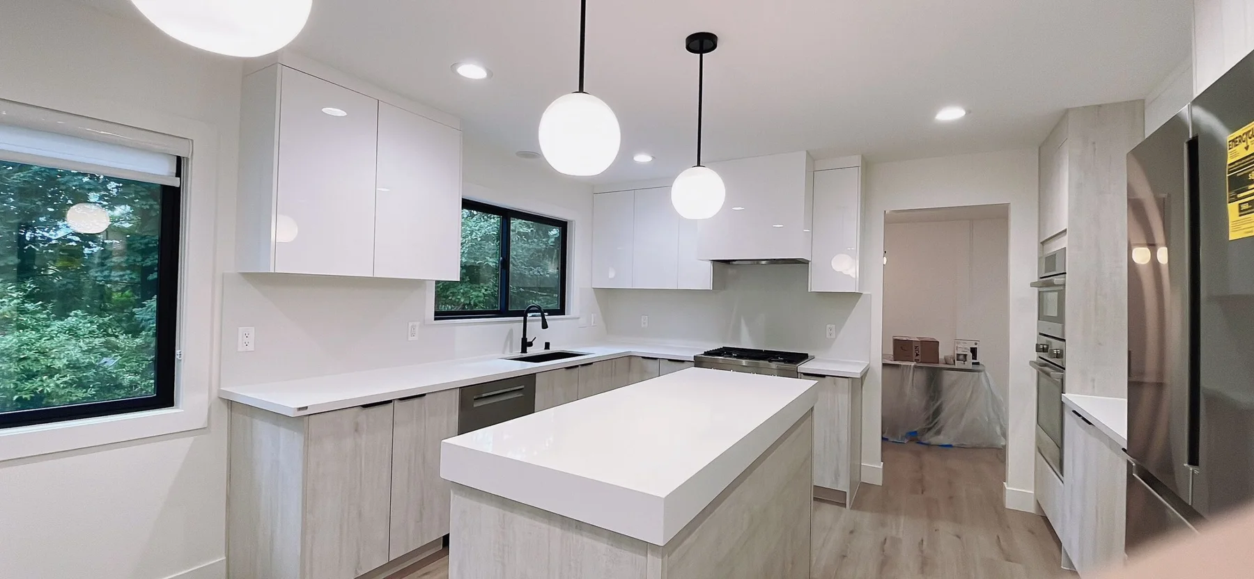 TK201-Hyper White Project completed interior