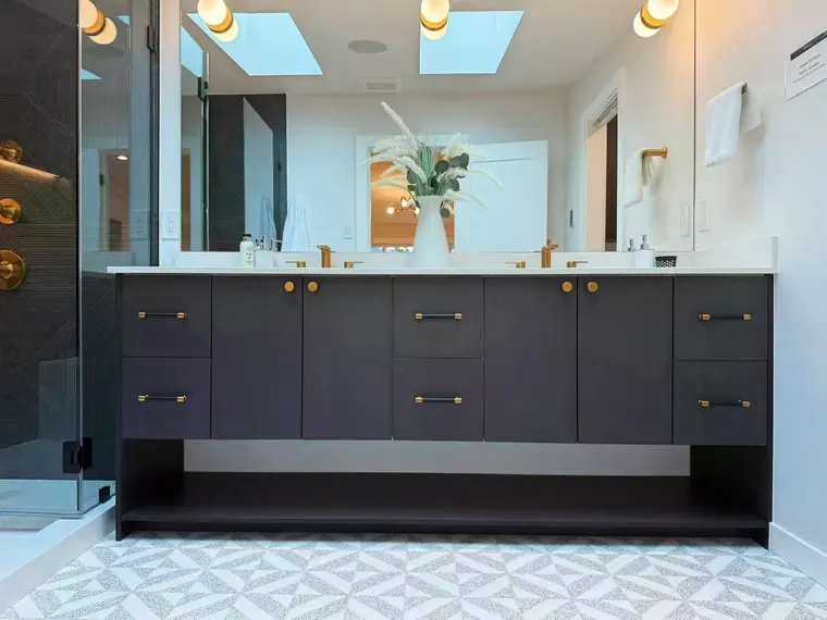 Completed kitchen or home project featuring Dekor Black