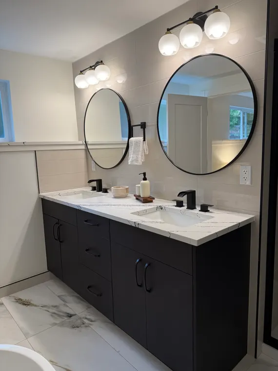 Completed kitchen or home project featuring Dekor Black