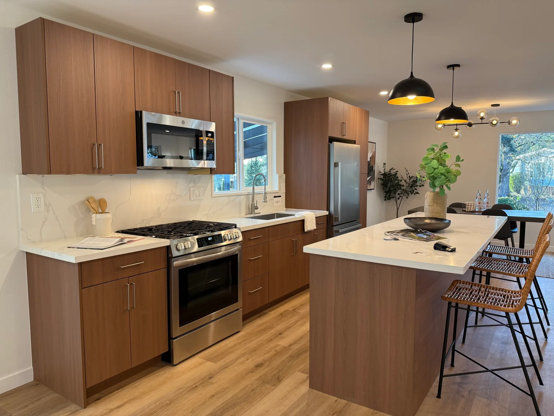 Cinnamon Latte Project completed interior