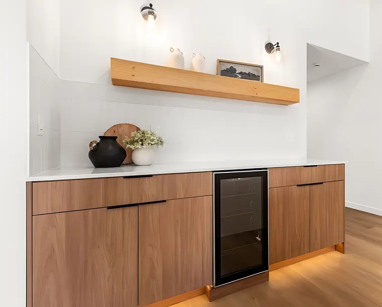 Completed kitchen or home project featuring Kanas Oak