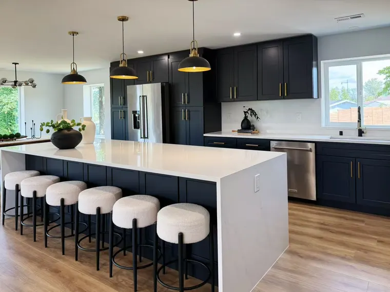 Completed kitchen or home project featuring Ivern Home materials
