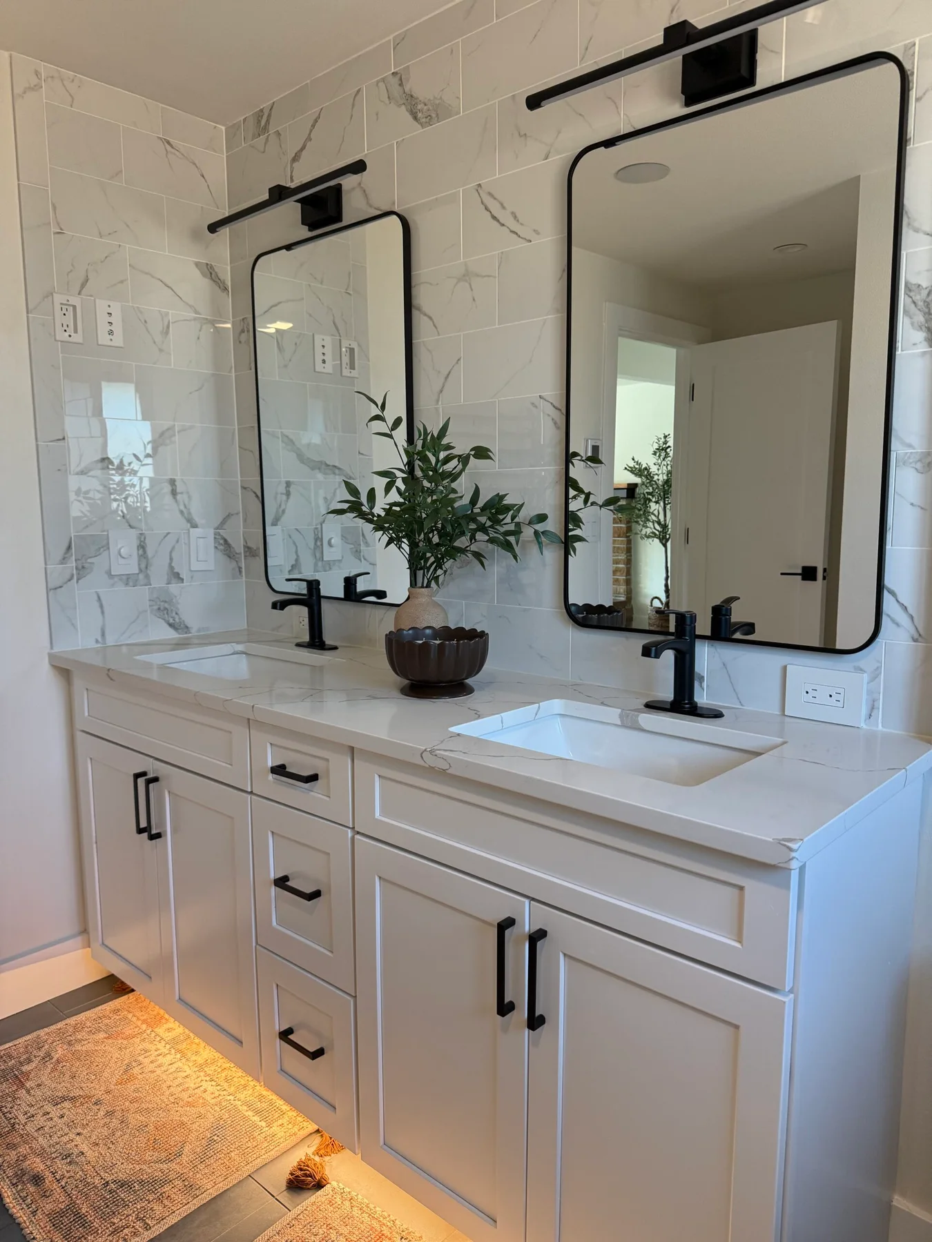 White Shaker Project completed interior