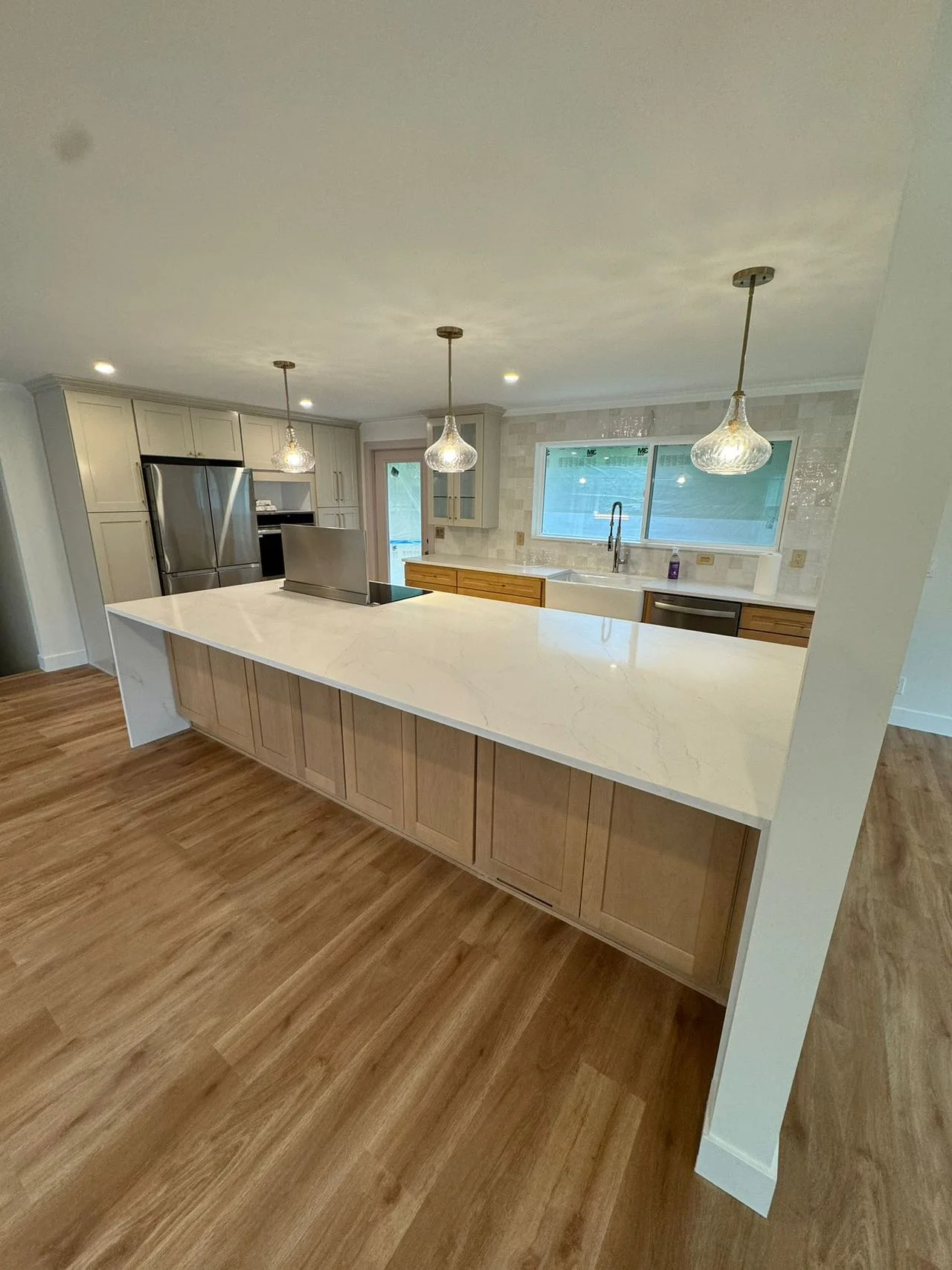Natural Shaker + Lava Grey Project completed interior