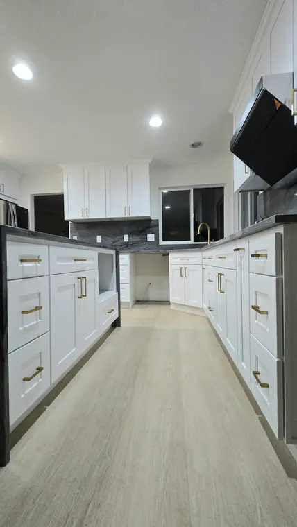 Completed kitchen or home project featuring White Shaker