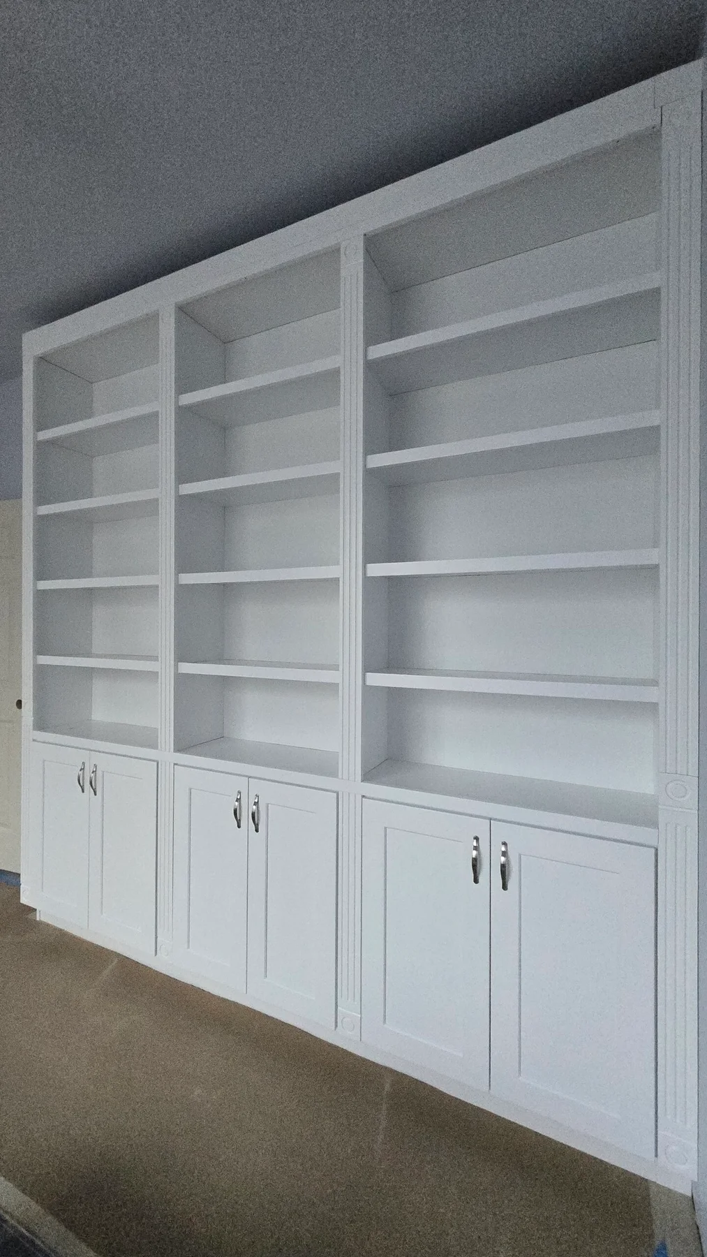 White Shaker Project completed interior