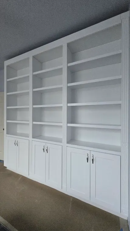 Completed kitchen or home project featuring White Shaker